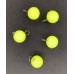 Грузило для рыбалки, ушастое, разборное, 5шт/уп, цвет Lime, 16г